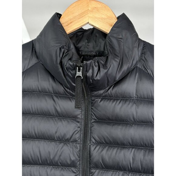 Uniqlo Ultralight Down Puffer Vest Women’s Small Black Full Zip Packable - Picture 3 of 13